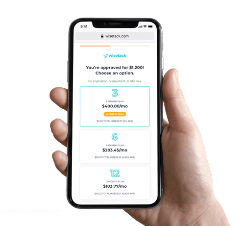 Wisetack financing